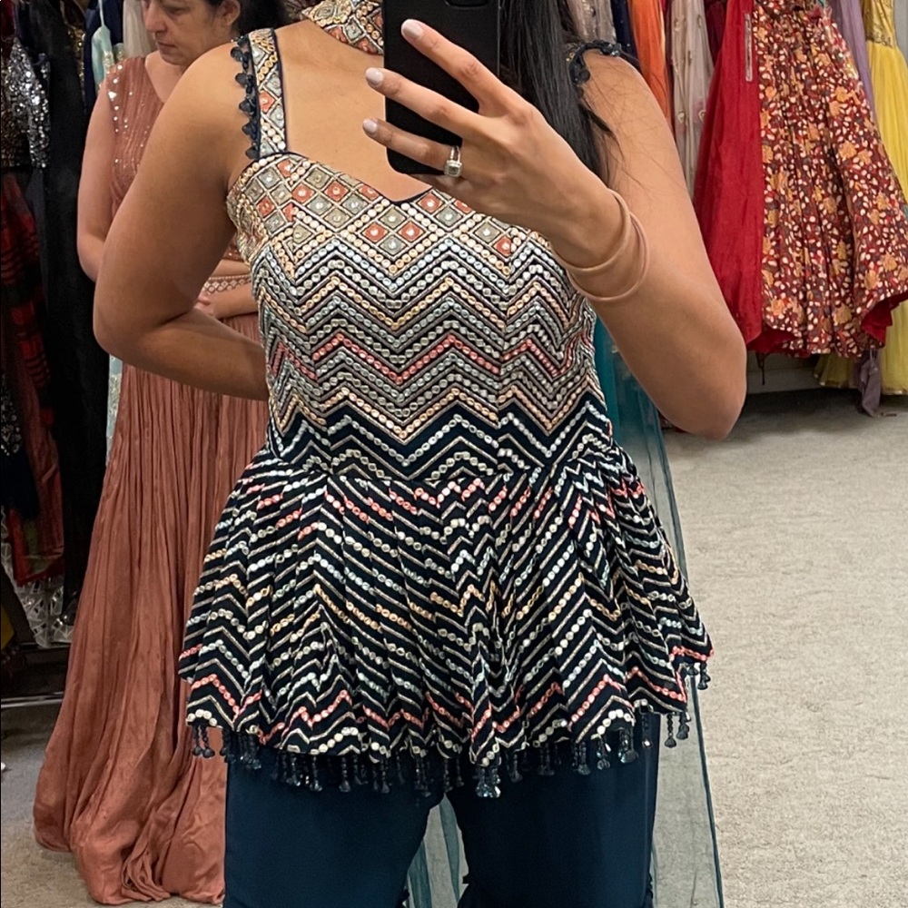 Indian Dress - Jeweled Sharara